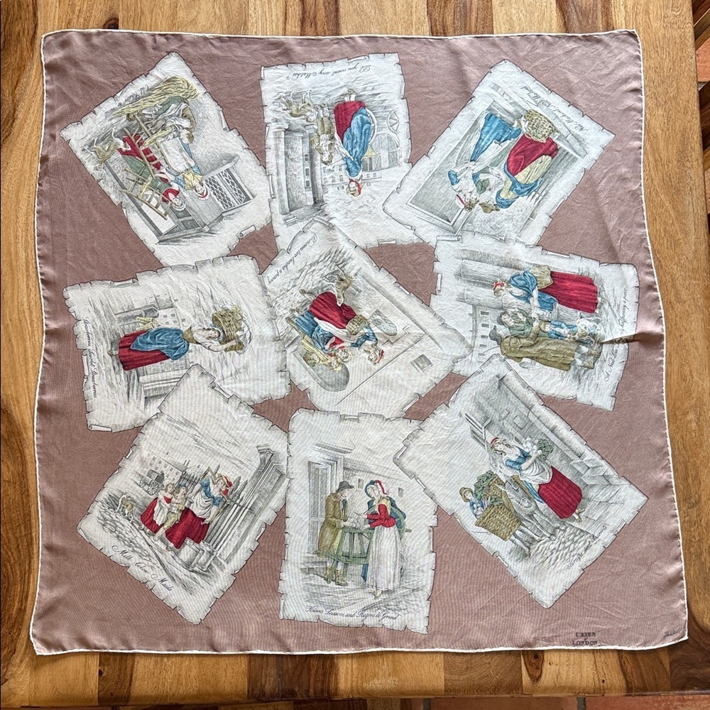 Thirkell Vintage Cries Of London Scarf
